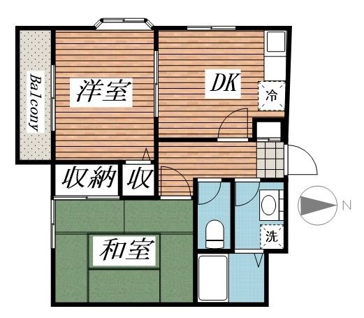 アルカディア　ＥＺ 間取り図