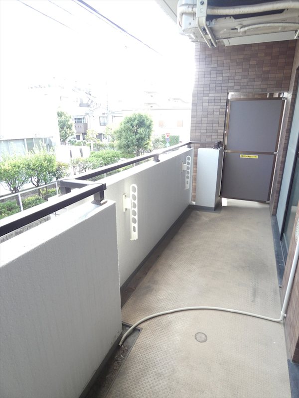 コージーコート ベランダ