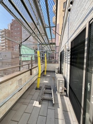 北千住戸建 ベランダ