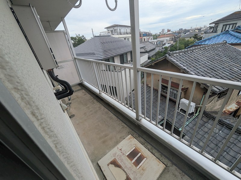 コーポ高津 ベランダ