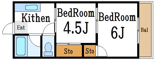 林ビル１ 間取り図