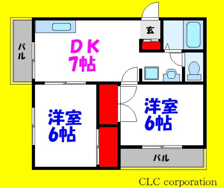 シティハイツＡ 間取り図