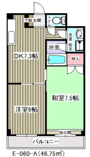 メゾンプルミエ 105号室 間取り
