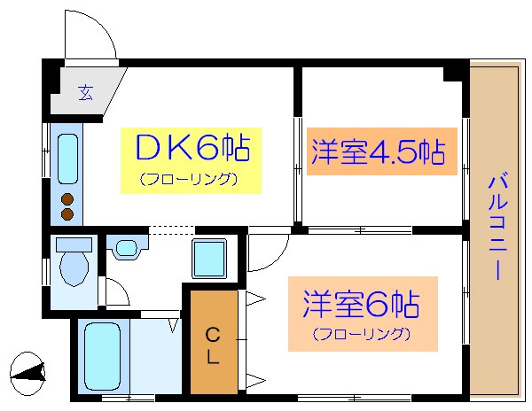 第２矢作マンション 間取り