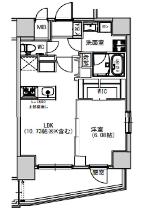 S-RESIDENCE千住大橋 間取り図