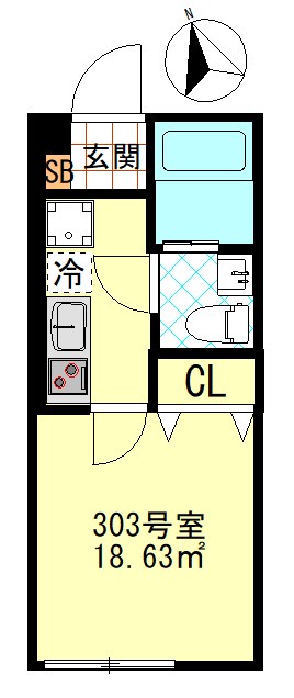 CFジオーレ五反野 間取り図