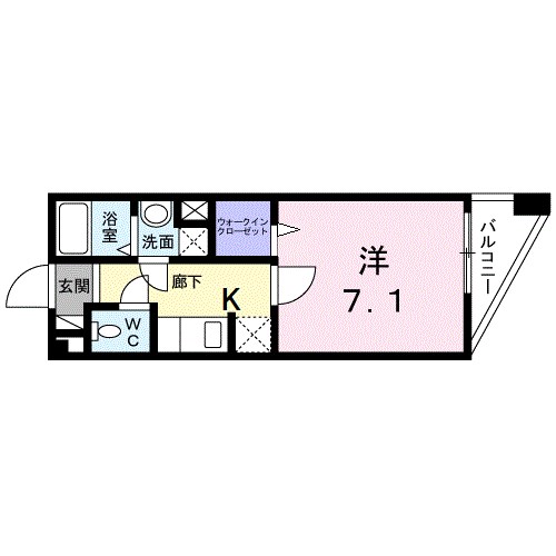 カサ　ヴェルデ 間取り図