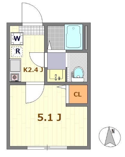 パインリーヴス小岩 間取り図