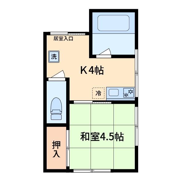 高野荘  間取り