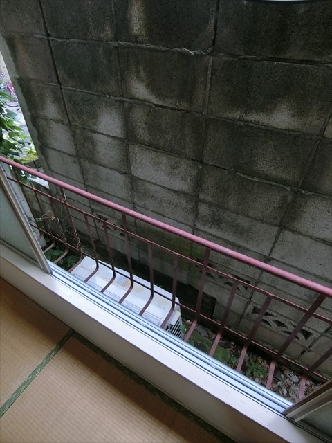 高野荘  ベランダ
