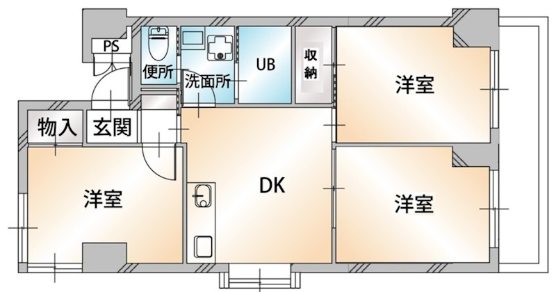ハビテ葛西 間取り