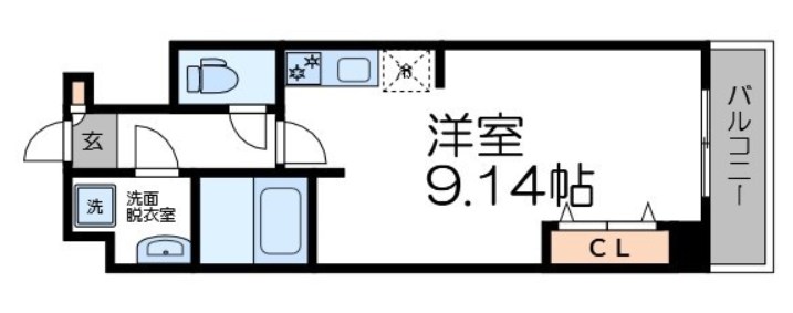 ミツヤ富浜マンション 間取り