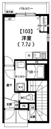 リブリ・たんぽぽ 間取り図