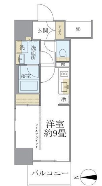 デュオフラッツ葛西 間取り