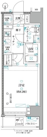 レアライズ日暮里ＥＡＳＴ 間取り図