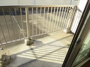 ウエストリバーハイツ  ベランダ