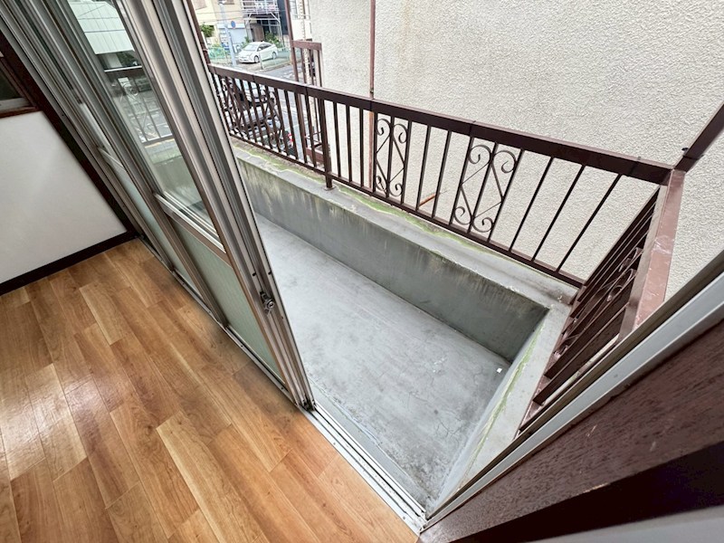 保木間５丁目貸家 ベランダ
