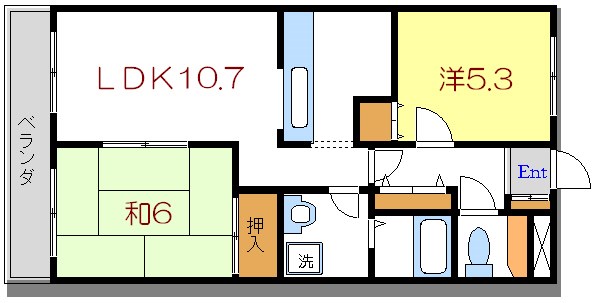 グランディール 間取り図