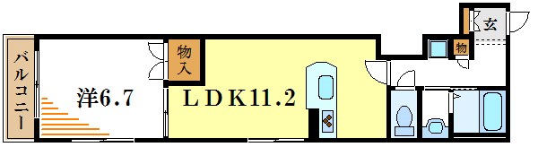 メゾン光 間取り図
