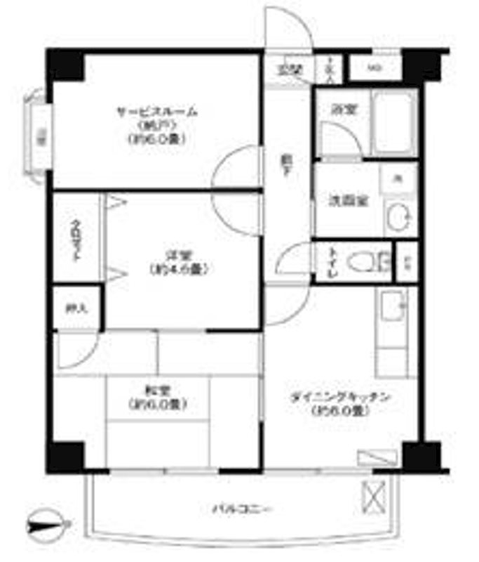 TOMIKURA-Ⅲ 間取り図