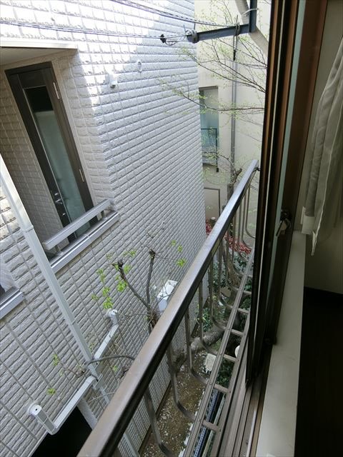 文京アームス   ベランダ