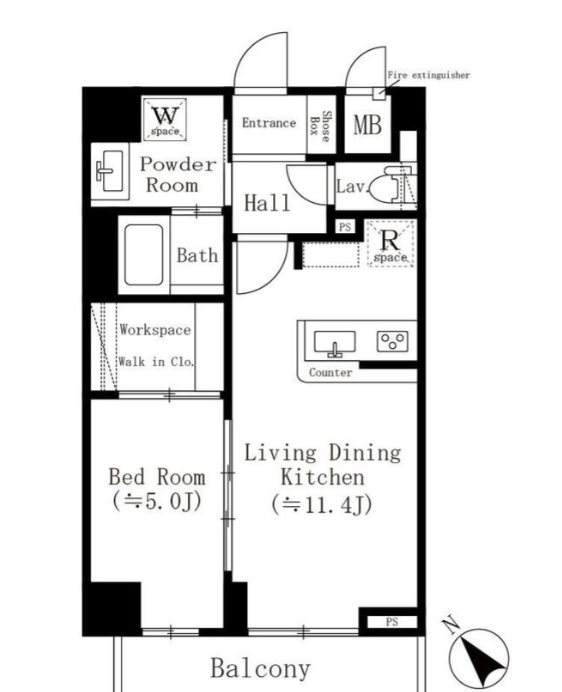 ＭＡＩＳＯＮ．Ｏ. 間取り