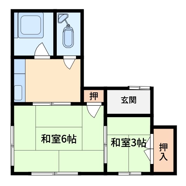 田代荘 間取り