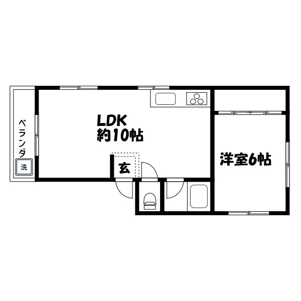 マルコシマンション 間取り図