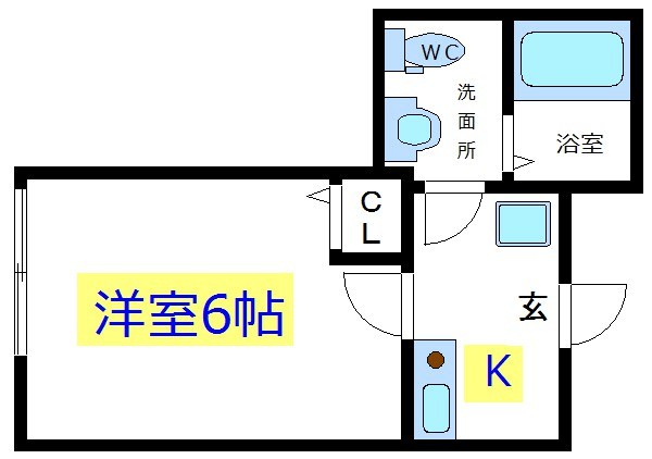 モンレーブノール 間取り図