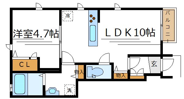 インタレスト 間取り図