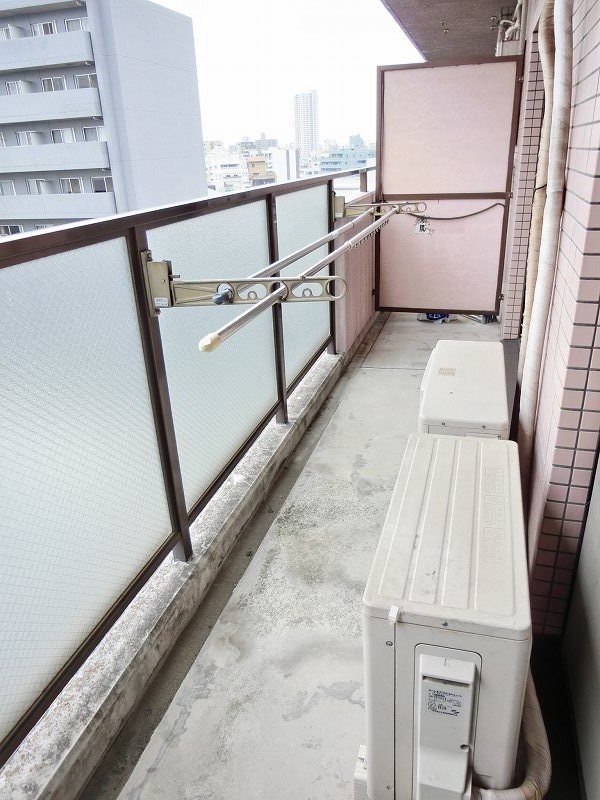 オークマンション ベランダ