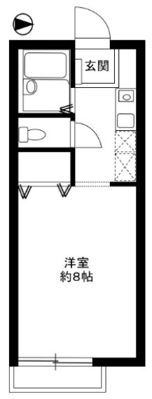 アスターグリーン 間取り図