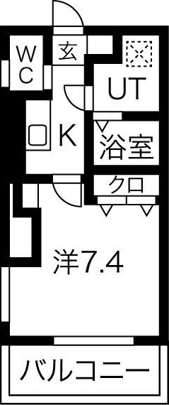 Rivage(リヴァジュ) 間取り