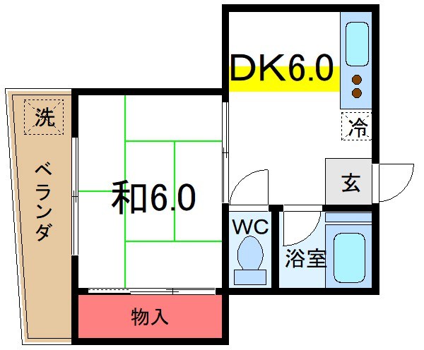 シャトー４７４ 間取り