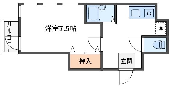 キャトルセゾン2 間取り