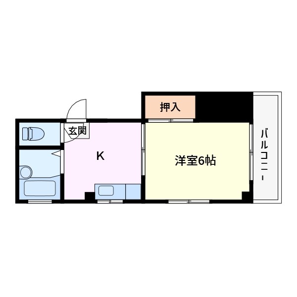 コーポ長崎 間取り