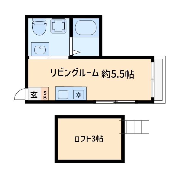 フローラ７ 間取り