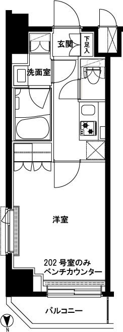 ルーブル西新井 間取り