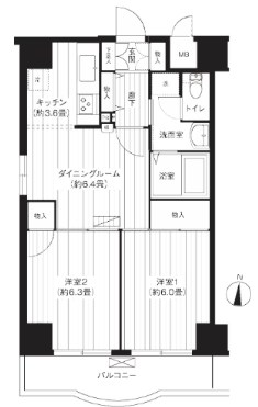 錦糸パーク・ヤマト  間取り