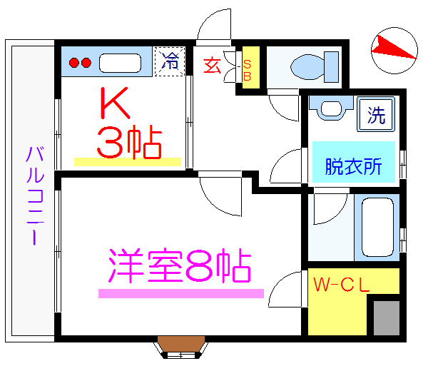 五番館 間取り図