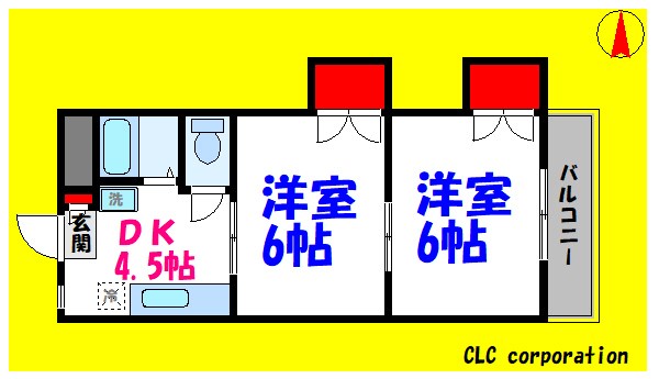 エンゼルハイム 間取り図