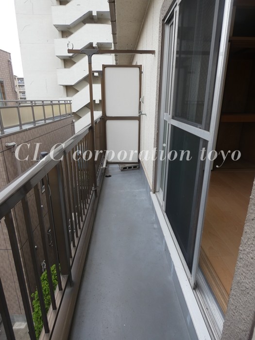 石橋ハイツ ベランダ