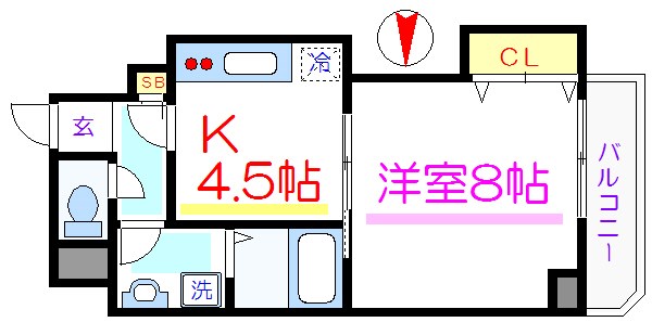 五番館 間取り図