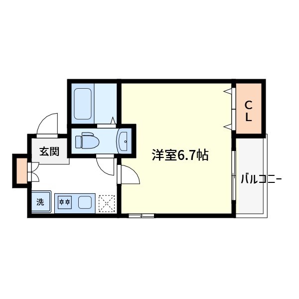 デュ　セレスト小岩 間取り図