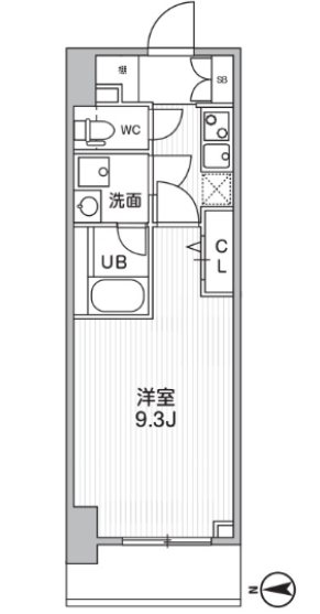 THEパームス熊野前 間取り