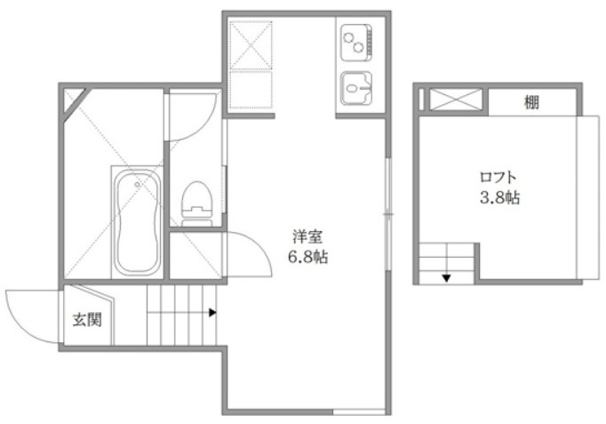 My Style KOIWA   間取り図