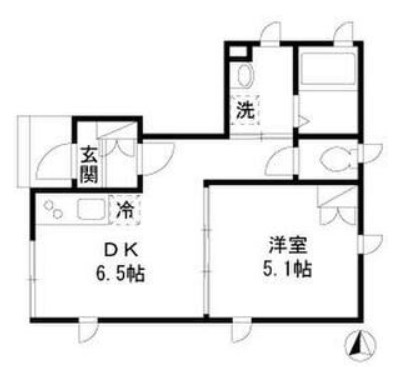 ボナール暁 間取り図