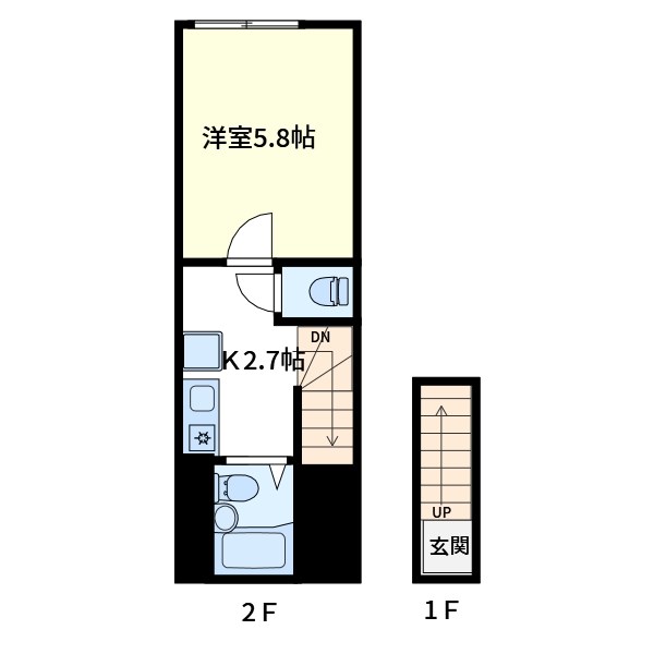 ノースロック  間取り図