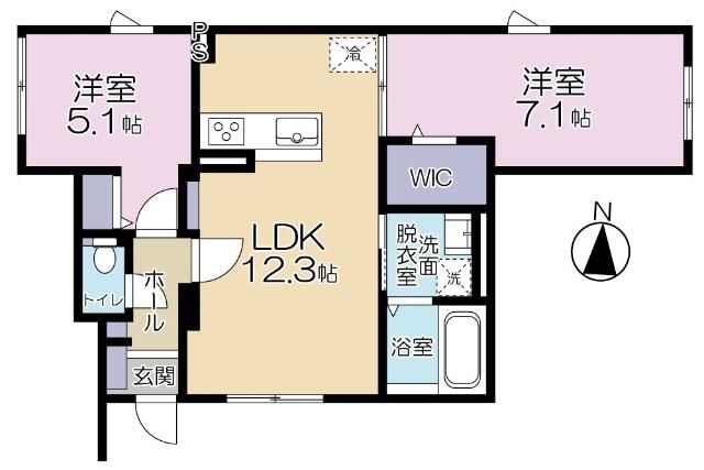 サニーレジデンス 間取り図