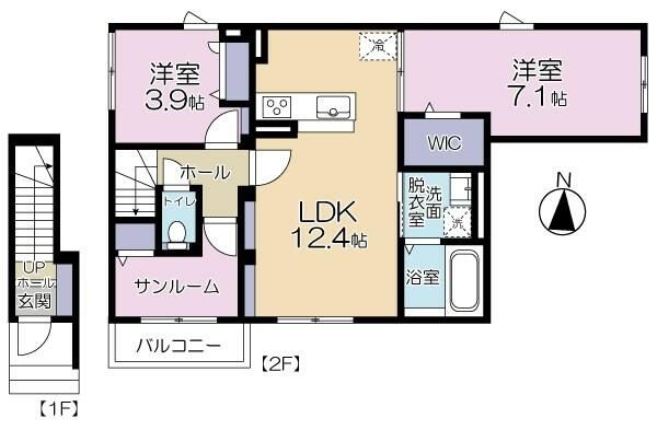 サニーレジデンス 間取り図